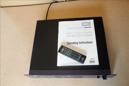 various-HHB CDR-850 pro CD burner w/remote